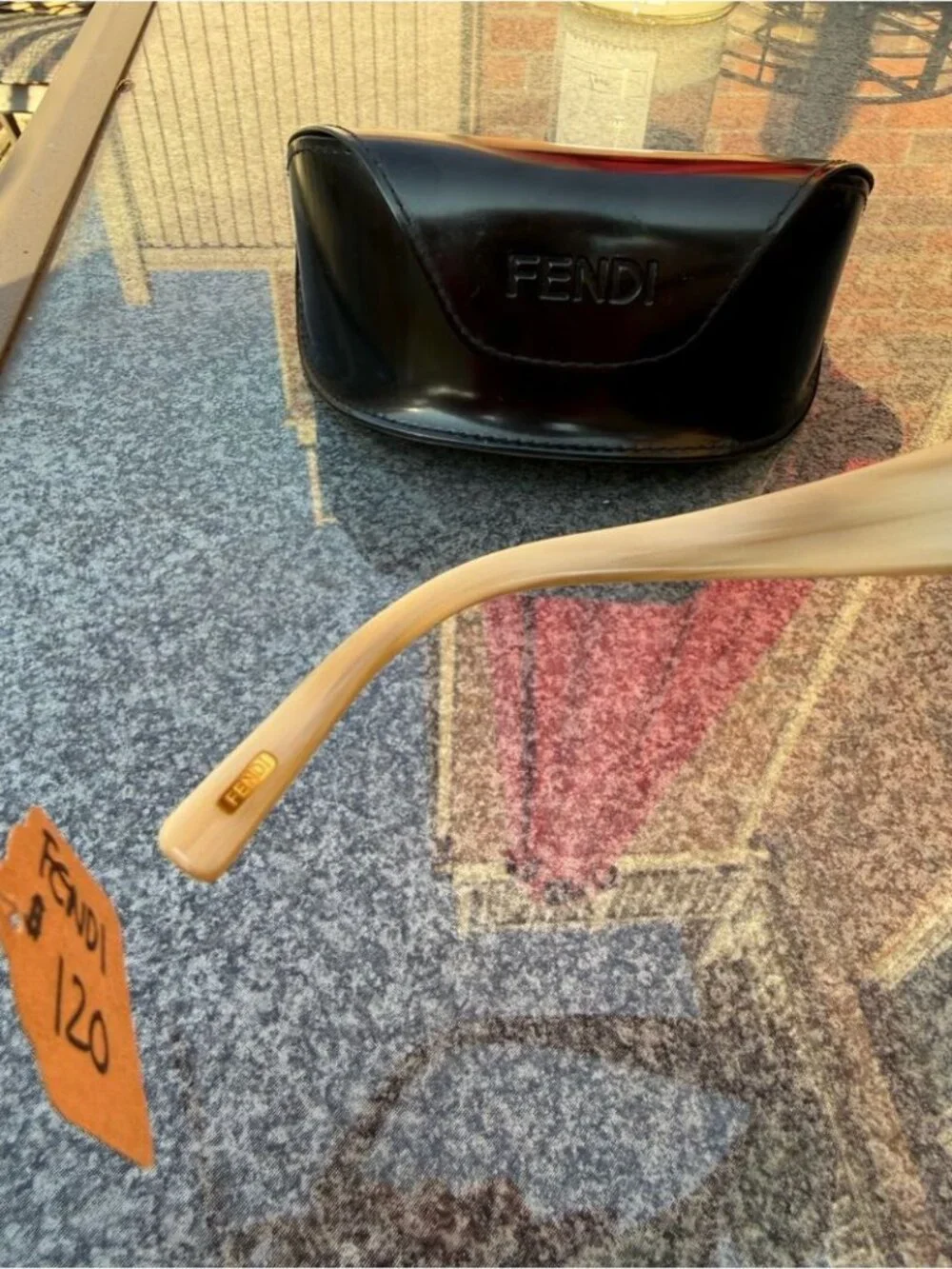 Fendi Y2K FS 1001M 264 125 Rectangular Shield Sunglasses
